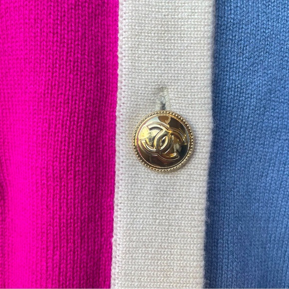 CHANEL 20K Cashmere Cardigan 46 / S-M NWT - Picture 10 of 14